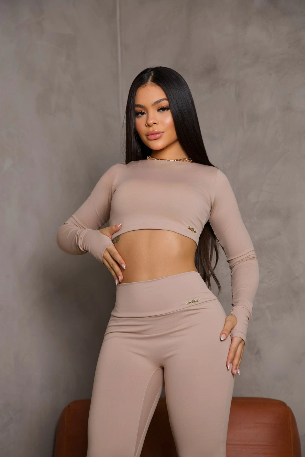 CONJUNTO CALÇA CROPPED LR